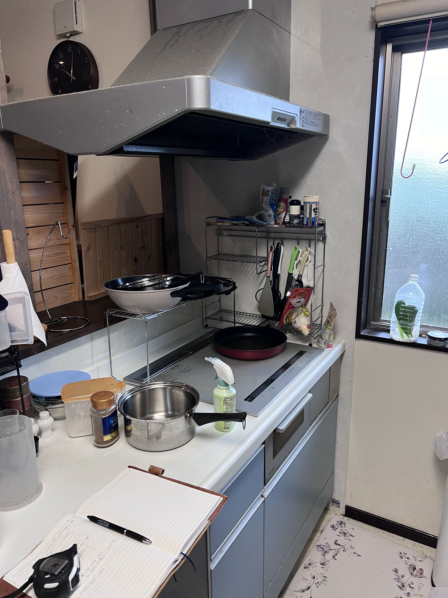 水廻りリフォームの現場調査