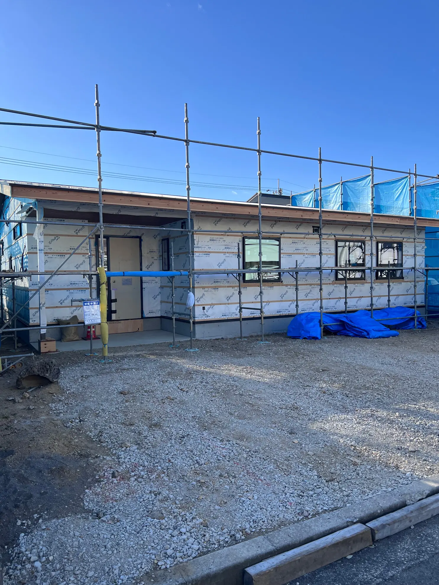 【高知市】平屋の新築現場の進捗