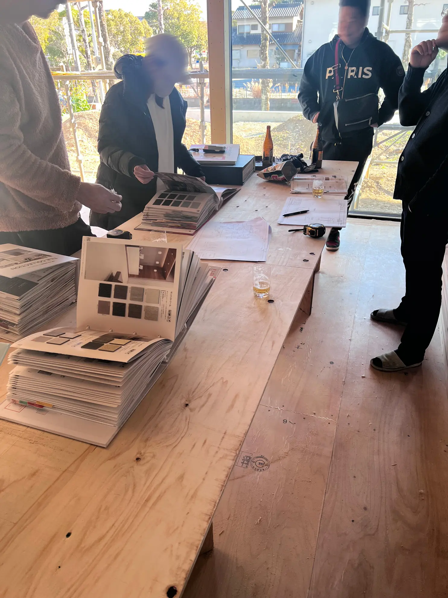 【高知市】平屋新築の現場打ち合わせ